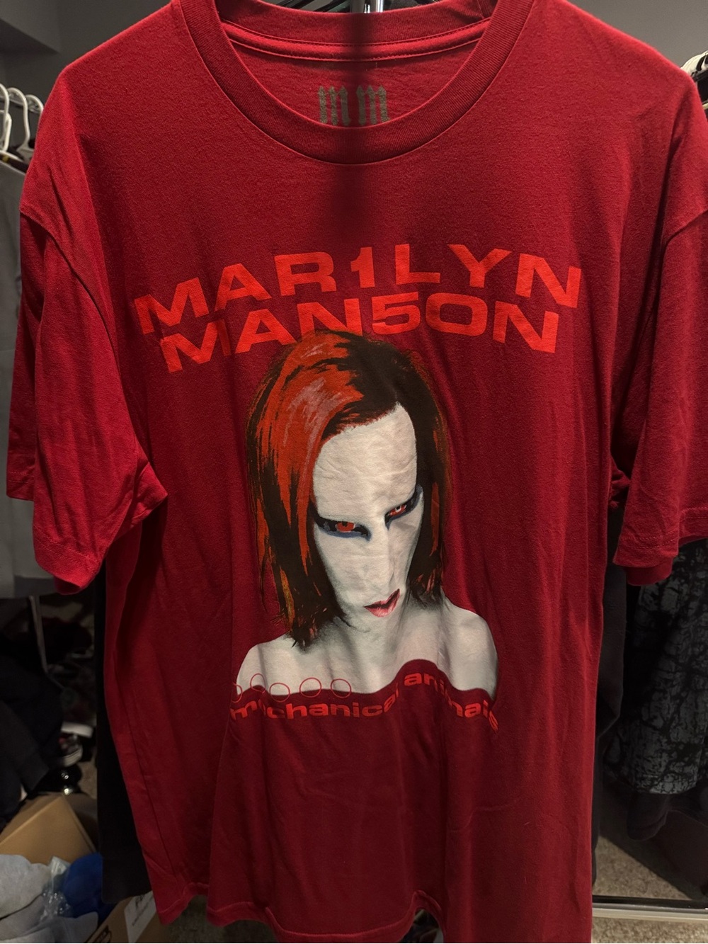 Marilyn Manson “Mechanical Animals” NWOT Sz XL
